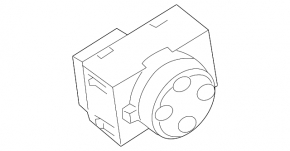 Lumbar control for the passenger seat BMW X3 F25 11-14
