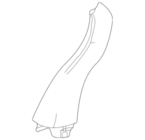 Door trim inner rear left Toyota Sienna 21-25