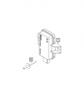 Tire Pressuring Monitoring module Fiat 500L 14-19