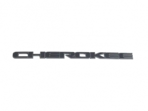 Cherokee emblem inscription front right door Jeep Cherokee KL 19-22 gray
