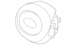 Kia K5 21-24 black steering wheel airbag for the driver