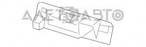 Porsche Panamera 10-16 Tailgate Closing Button