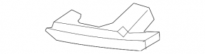Right fog light plug for Mazda 3 10-10 pre-rest