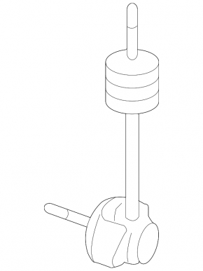 Rear stabilizer link left Ford Flex 09-19