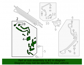 Rotary valve of cooling system of automatic transmission Lincoln MKZ 17-20 2.0T