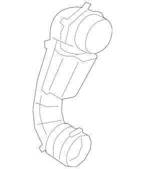 Air intake duct Ford Edge 19- 2.0T