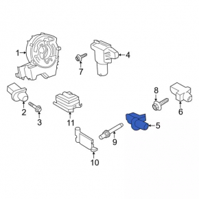 Airbag sensor front left Ford Explorer 20- on TV