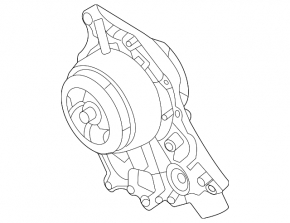 Water pump for Audi SQ7 20-25 4.0