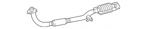 Downpipe with catalytic converter for Toyota Solara 2.4 04-06