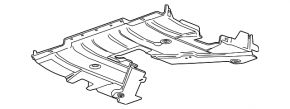 Engine protection Cadillac ATS 13-awd