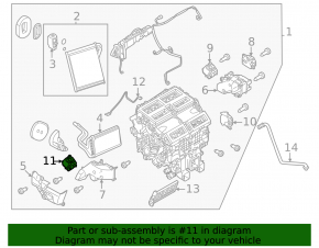 Actuator motor drive heater air conditioner Nissan Murano 25-26