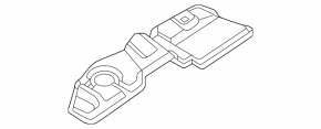 Wing seal hood-wing right Volvo XC90 16-23