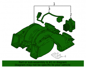 BMW X5 G05 19-24 center console fan without relay