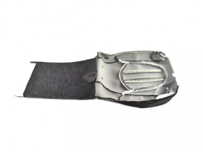 Right rear seat backrest Chrysler 200 15-17 black cloth