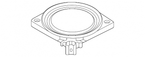 Central torpedo speaker Hyundai Sonata 20-23 Premium Audio