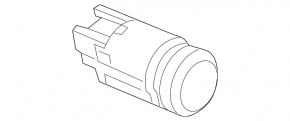 Ford Escape MK3 13-19 start-stop button