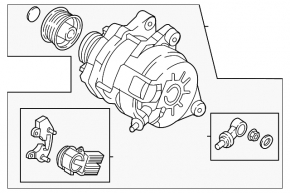 Generator Mazda CX-5 17-