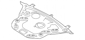 Metal Engine Guard for BMW 5 Series F10 11-16 3.0T AWD