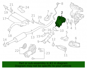 Volvo XC90 16-17 T8 Catalytic Converter