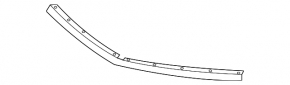 Front hood seal Chevrolet Bolt 17-
