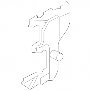 Left radiator deflector BMW 5 G30 17-23 M5, S63
