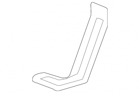 Rear bumper mount right lower Lexus ES350 07-12