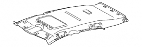 Lexus RX350 RX450h 10-15 headliner for sunroof, beige, for trunk drive