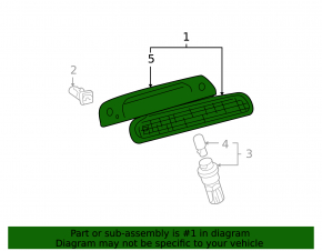 Brake light Toyota Highlander 01-07