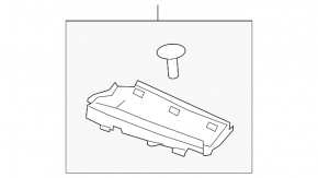 Chevrolet Impala 14-20 Windscreen Wiper Grate Drain