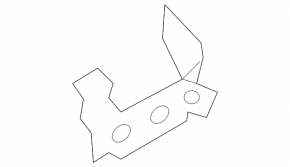 Front right rear fender bracket for Porsche Cayenne 19-25