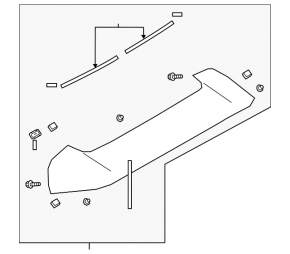 Subaru Outback 20-23 Tailgate Spoiler