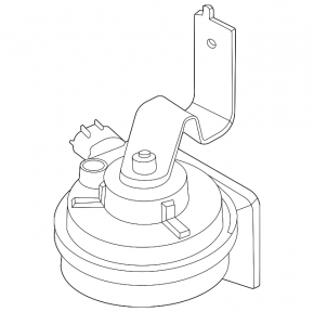 Signal high Hyundai Elantra 21- with bracket