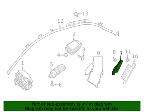 Airbag airbag seat right Mercedes W213 E 17-23