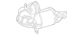 Mercedes W167 GLE 450 20-23 3.0h Catalyst