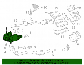 Mercedes W167 GLE 450 20-23 3.0h Catalyst