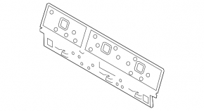 Boot Floor Front Ford Escape MK3 13-19