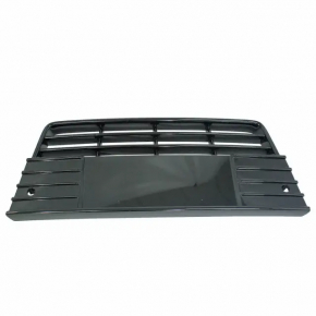 Front bumper grille central Ford Focus mk3 11-14 prerest gloss for parking sensors