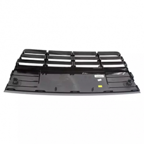 Front bumper grille central Ford Focus mk3 11-14 prerest gloss for parking sensors