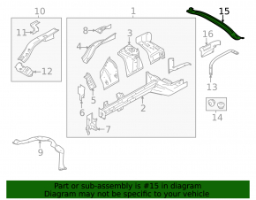 Ford Mustang mk6 15-23 GT Front Strut Strut