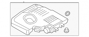 Air filter housing lower part Ford C-max MK2 13-18
