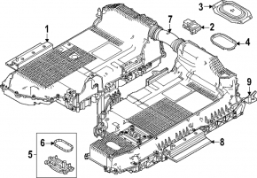 Mazda CX-90 24-26 PHEV High Power AC Battery Assembly