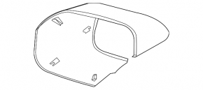 Side Mirror Cover Right Ford Bronco Sport 21-25 Structure