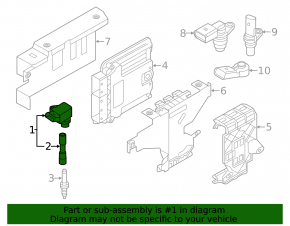 Ignition coil VW Passat b7 12-15 USA 1.8T