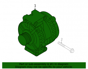 Generator Audi A6 C8 19-23 2.0T