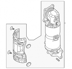 Catalytic Converter Honda Accord 18-22 2.0T