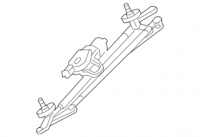 Nissan Pathfinder 13-20 Windscreen Wiper Linkage with Motor