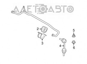 Rear stabilizer BMW X5 E70 07-13 21mm non-adaptive