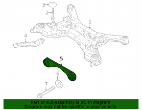 Mitsubishi Outlander 22-25 2.5 AWD Rear Axle Mount