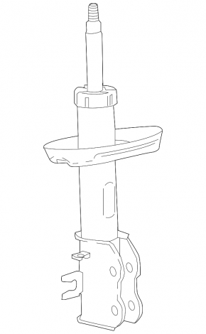Shock absorber front left Chevrolet Bolt EUV 22-23