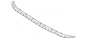 Lower front bumper bracket for BMW X1 F48 16-19 M-Sport